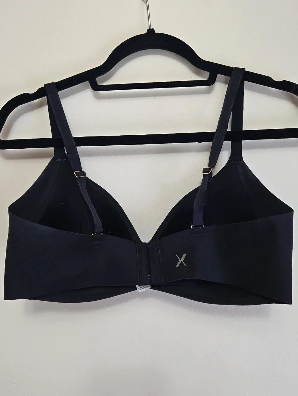 KNIX WINGWOMAN BLACK BRA NO WIRE WOMEN SIZE 3 36 B/C COMFORT SUPPORT EVERYDAY